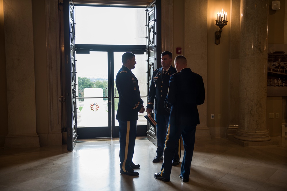 Supreme Commander of Swedish Armed Forces Gen. Micael Bydén Conducts a Public Wreath-Laying at the Tomb of the Unknown Soldier