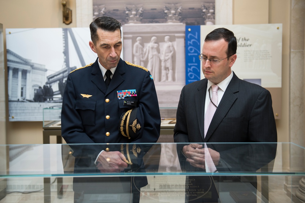 Supreme Commander of Swedish Armed Forces Gen. Micael Bydén Conducts a Public Wreath-Laying at the Tomb of the Unknown Soldier