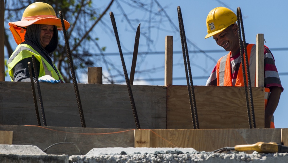 Hurricane Maria: Construction in Toa Baja