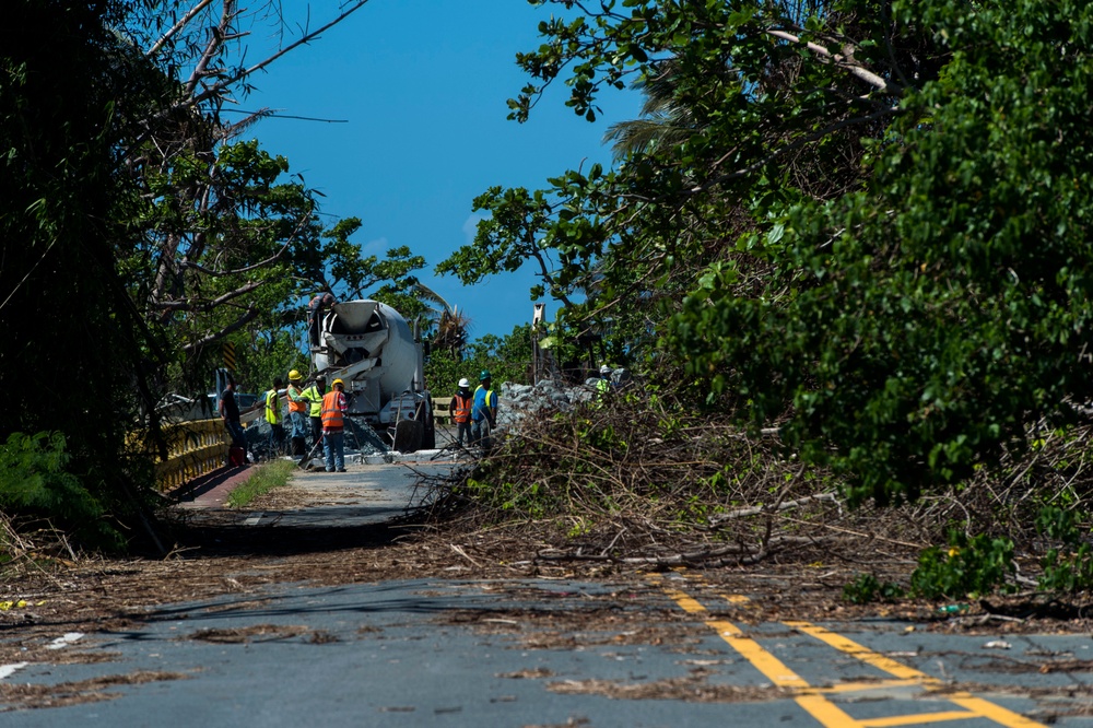 Hurricane Maria: Construction in Toa Baja