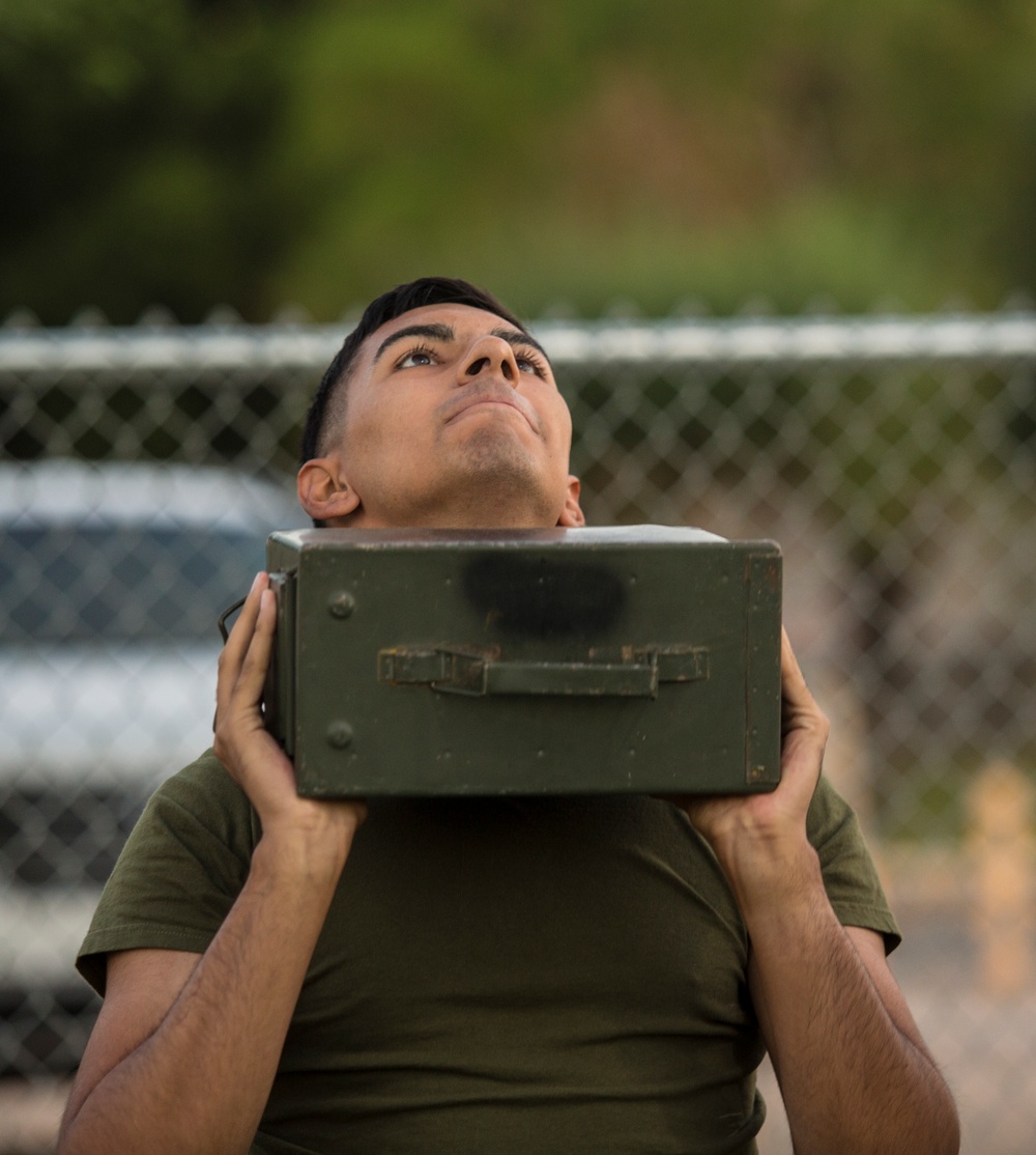 MCAS Yuma Marines conduct CFT