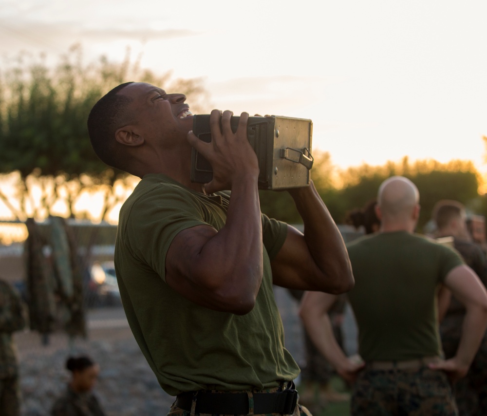 MCAS Yuma Marines conduct CFT