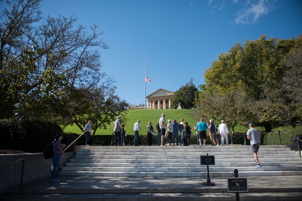 President John F Kennedy Gravesite at Arlington National Cemetery