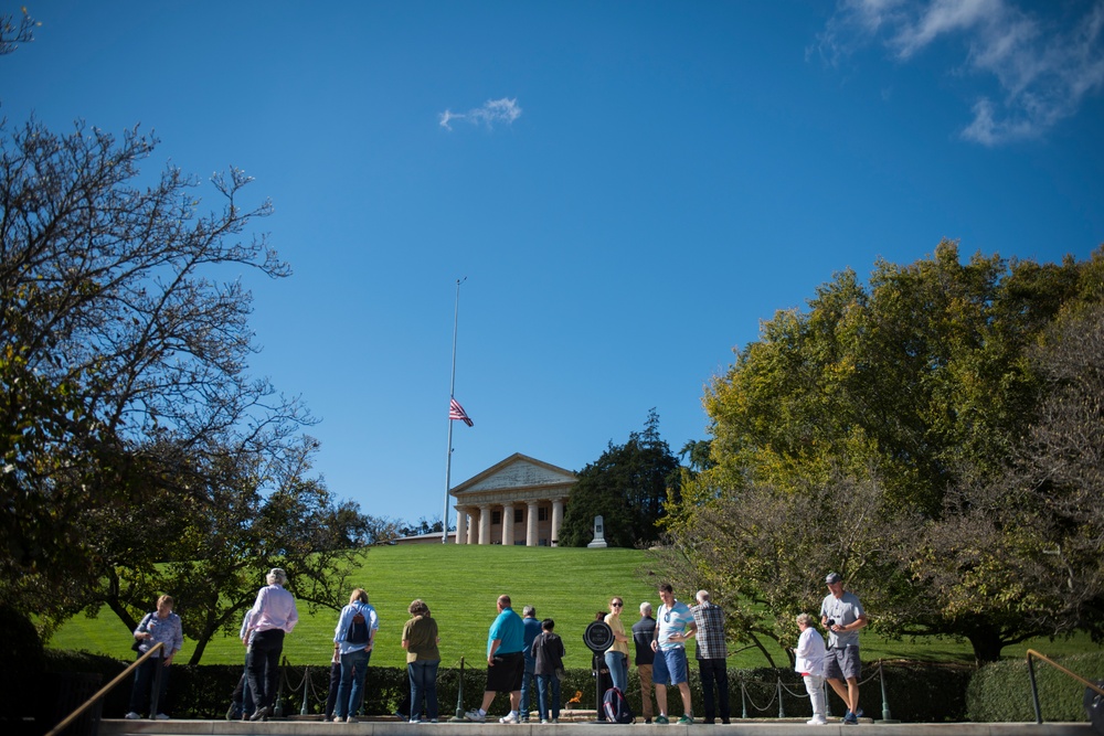 President John F Kennedy Gravesite at Arlington National Cemetery