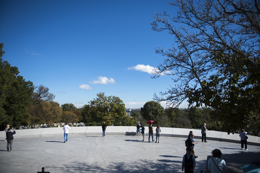 President John F Kennedy Gravesite at Arlington National Cemetery