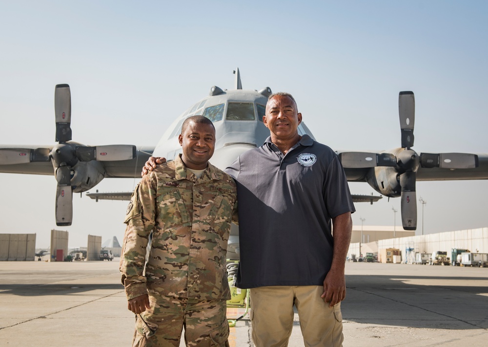 Father, Son deployed together in Afghanistan