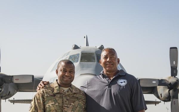 Father, Son deployed together in Afghanistan