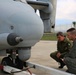 U.S. Marines display MV-22B to Italians