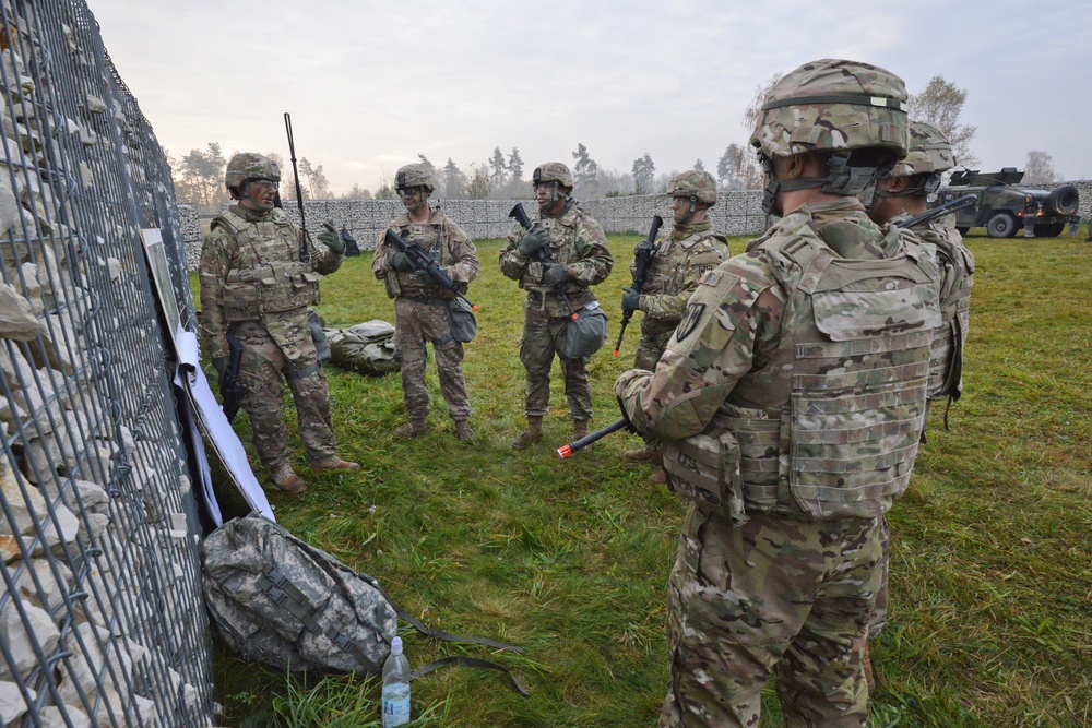 615th MP Co. Urban Operations training