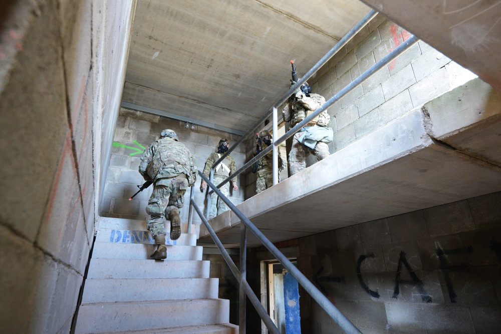 615th MP Co. Urban Operations training