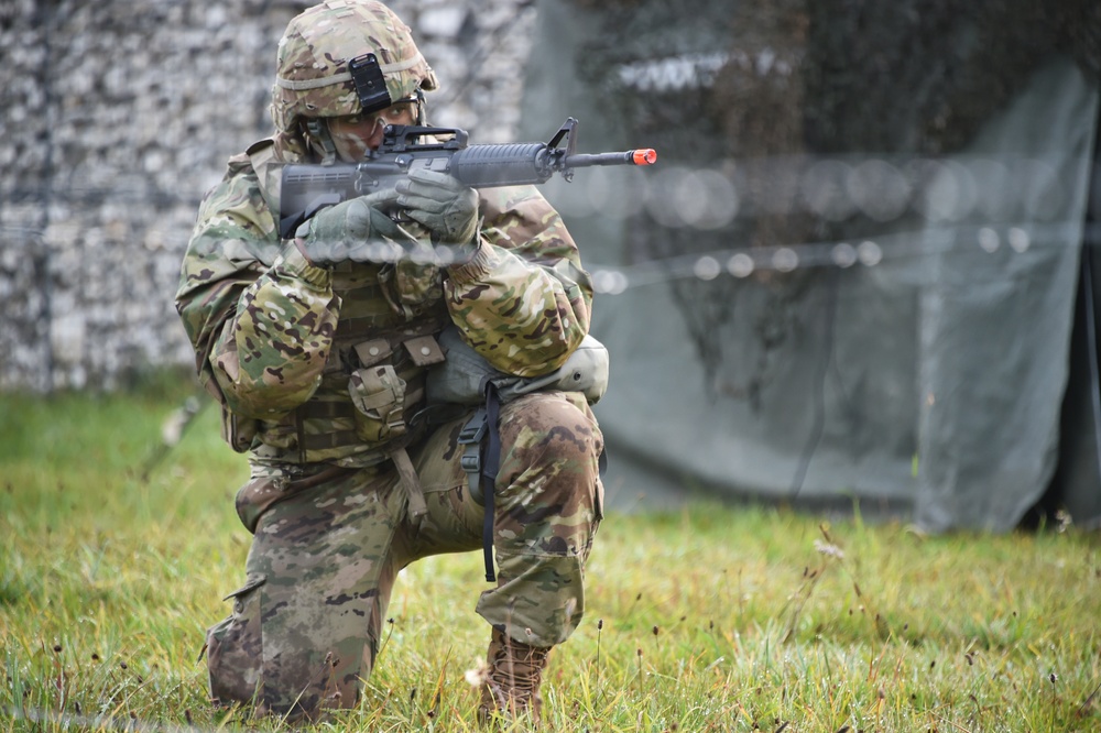 615th MP Co. Urban Operations training