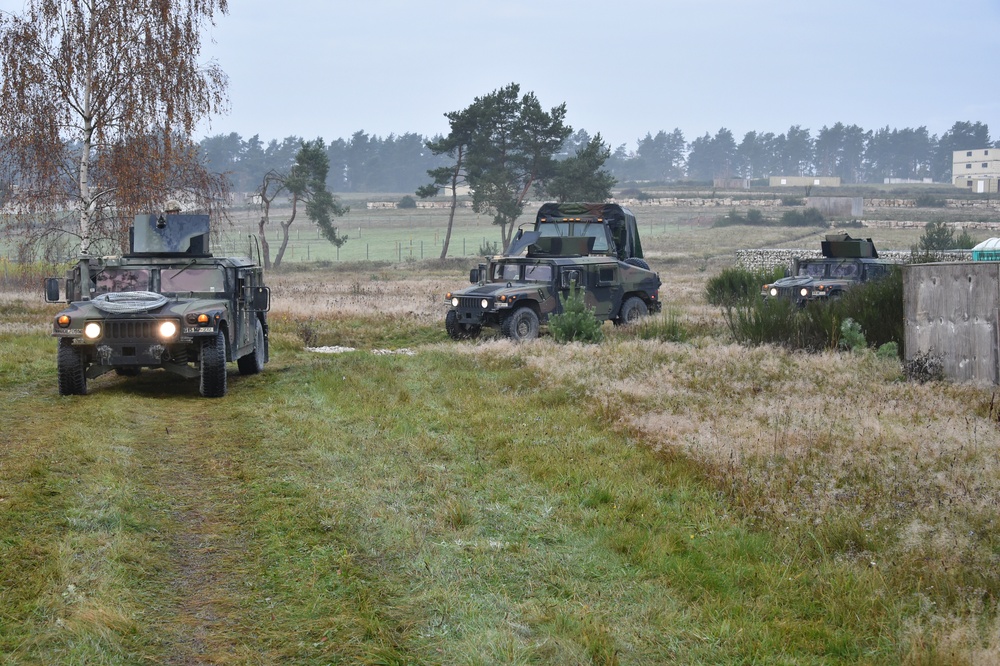 615th MP Co. Urban Operations training