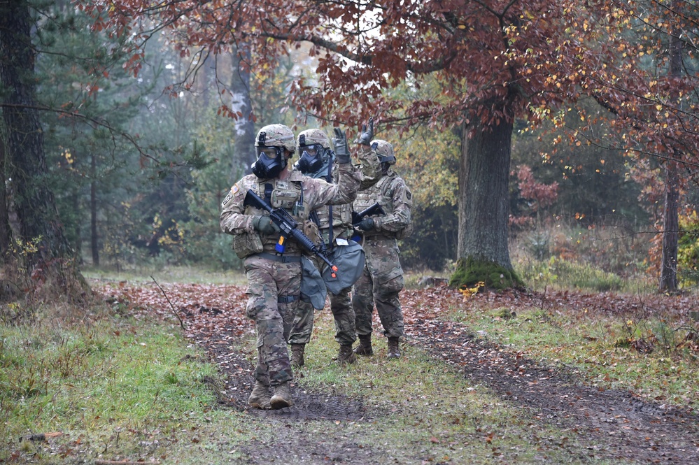 615th MP Co. Urban Operations training