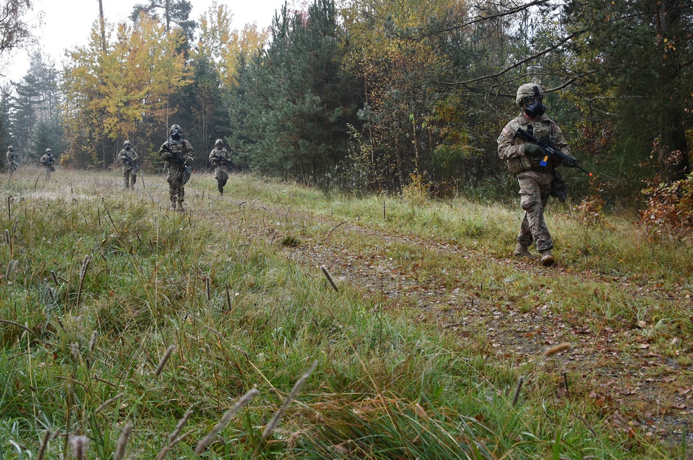 615th MP Co. Urban Operations training