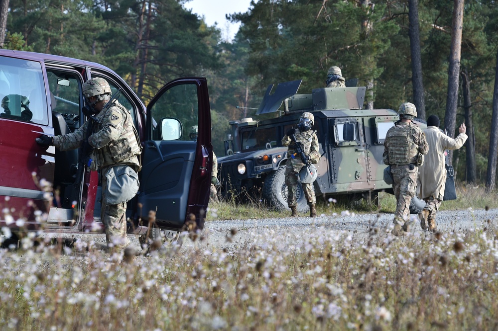 615th MP Co. Urban Operations training