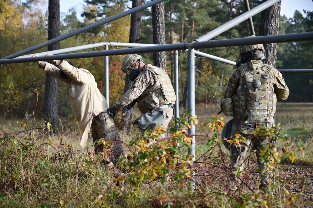 615th MP Co. Urban Operations training