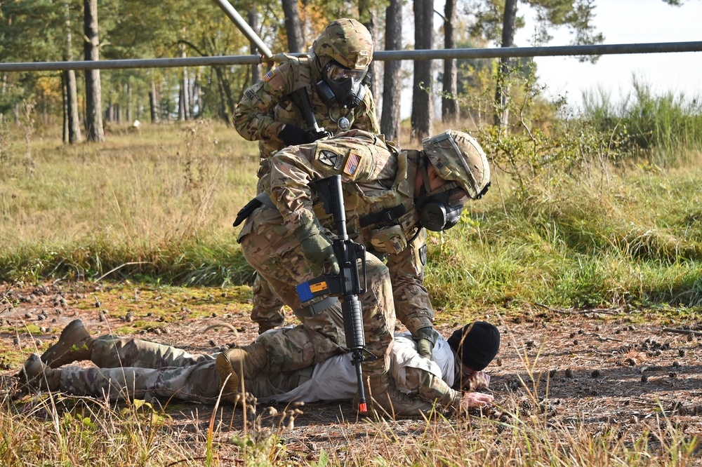 615th MP Co. Urban Operations training