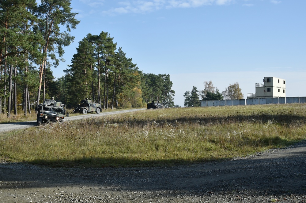 615th MP Co. Urban Operations training