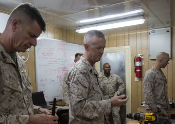Lt. Gen. Beydler Visits SPMAGTF-CR-CC