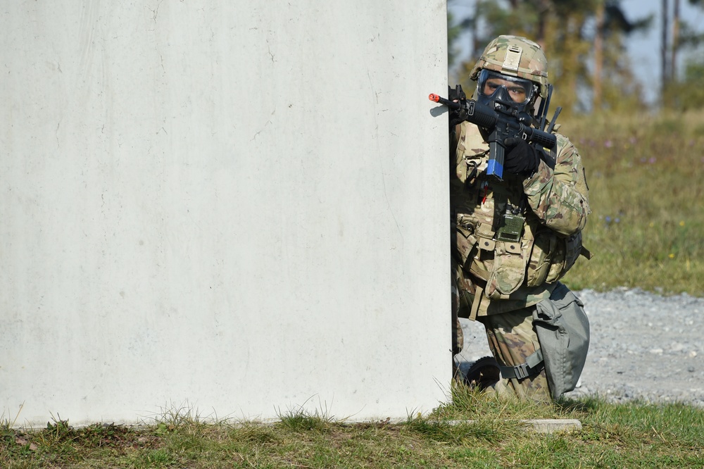 615th MP Co. Urban Operations training