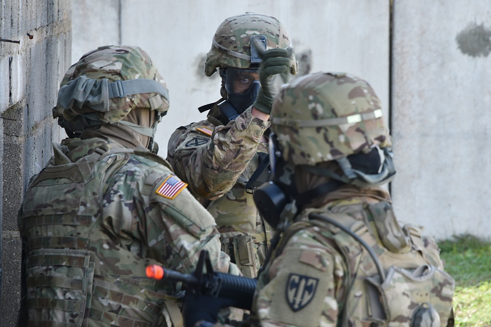 615th MP Co. Urban Operations training