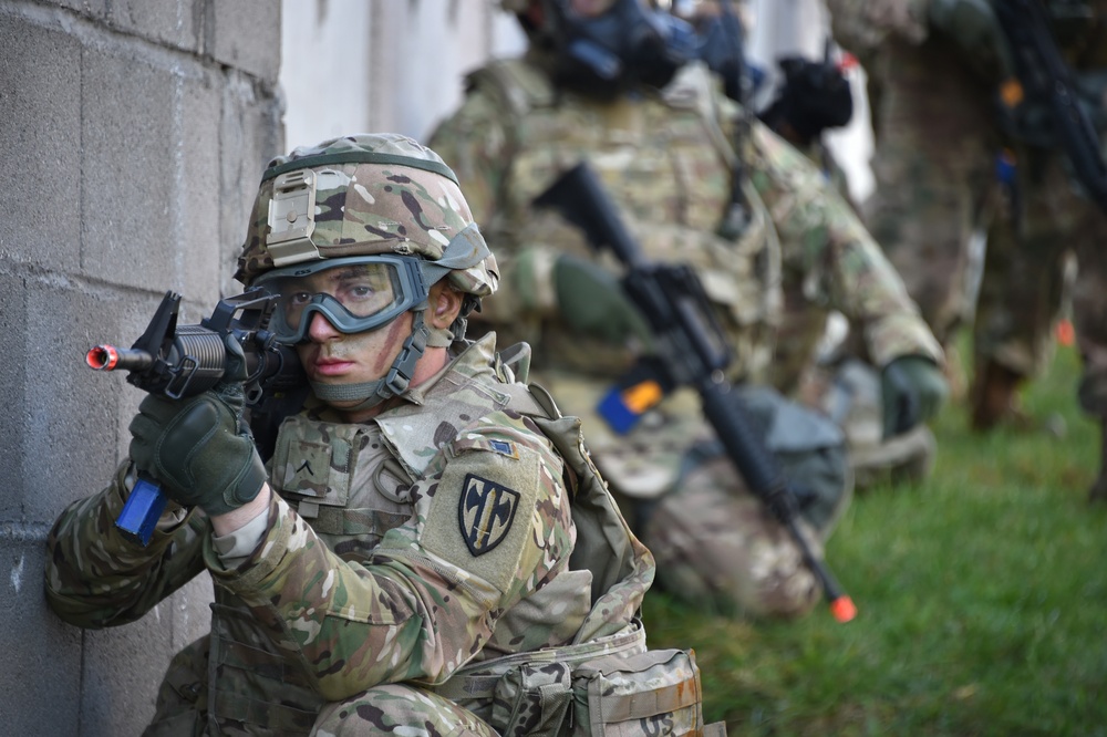 615th MP Co. Urban Operations training