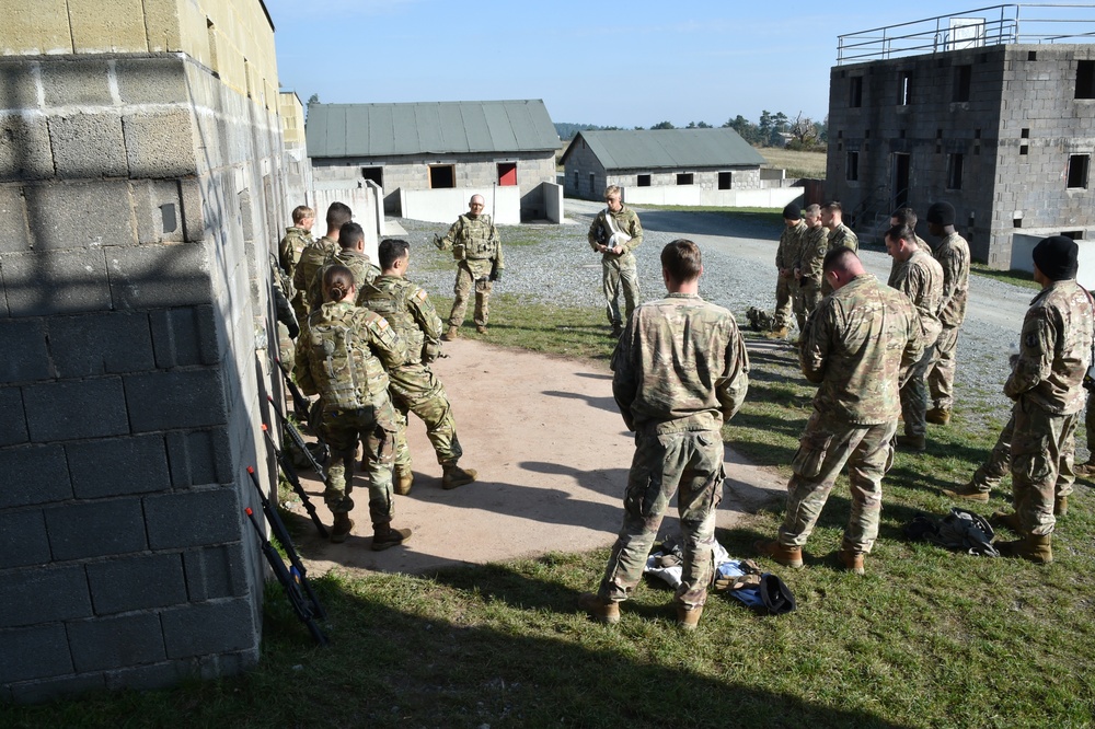 615th MP Co. Urban Operations training