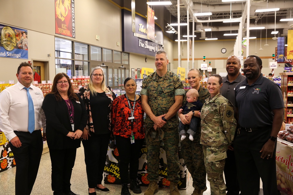 Combat Center Commissary Reopens their doors