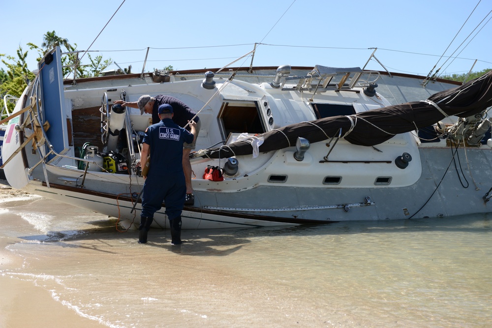 Coast Guard response to U.S. Virgin Islands