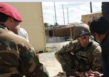 1st SFAB Soldiers enact advising mission in training environment