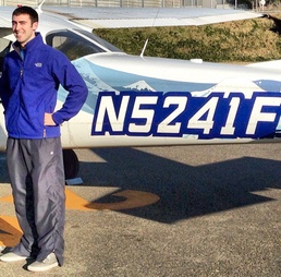 1st. Lt. Andy Schloemer's career flying high