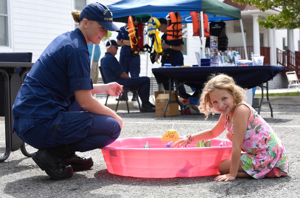 Coast Guard Station Chincoteague holds open house on Chincoteague Island, VA