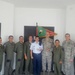 225th ADS exchange unit coins with Guatemalan Air Force