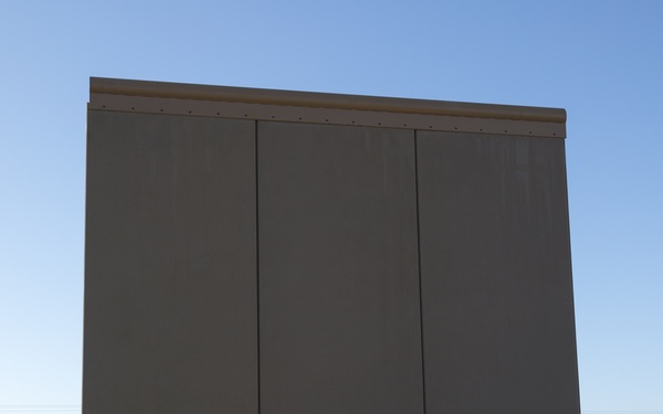 Border Wall Prototype Construction