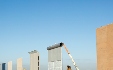 Border Wall Prototype Construction