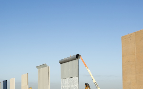Border Wall Prototype Construction