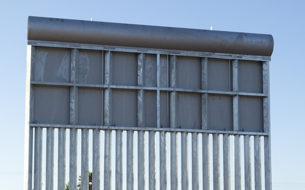 Border Wall Prototype Construction