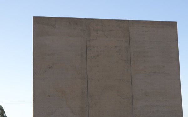 Border Wall Prototype Construction