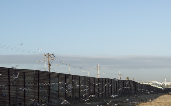 Border Wall Prototype Construction