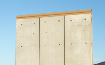 Border Wall Prototype Construction