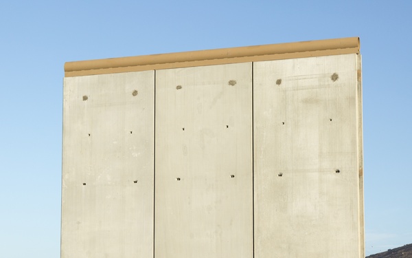 Border Wall Prototype Construction