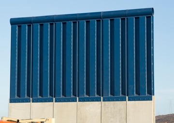 Border Wall Prototype Construction