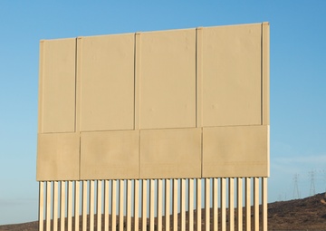 Border Wall Prototype Construction