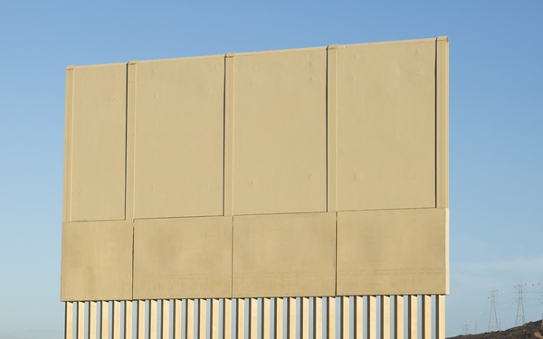 Border Wall Prototype Construction