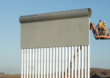 Border Wall Prototype Construction
