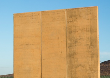 Border Wall Prototype Construction