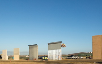 Border Wall Prototype Construction