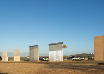 Border Wall Prototype Construction