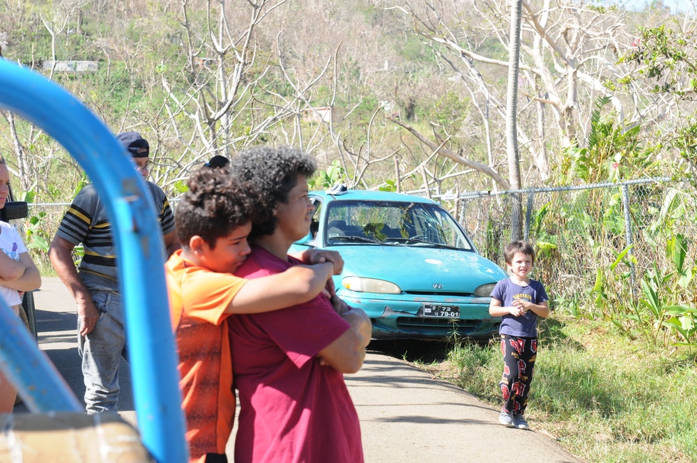 Food, Water and Hygiene Products to impacted areas in Utuado, Puerto Rico.