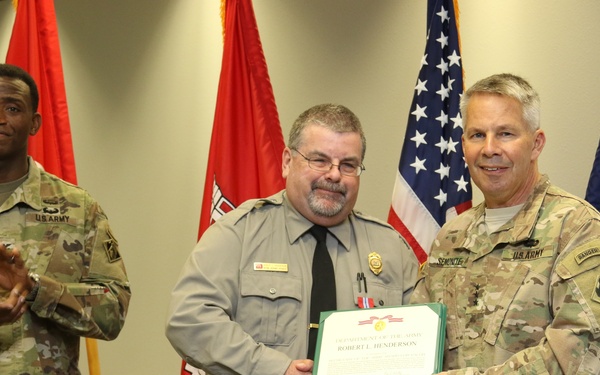 SWF Ranger receives Secretary of the Army Award for Valor